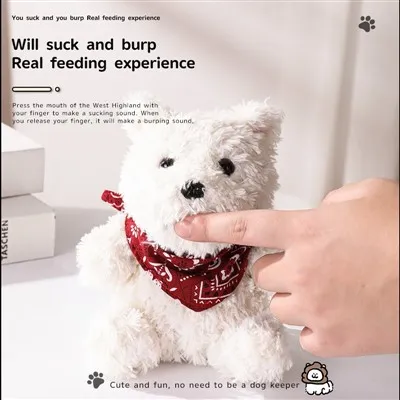 Therapeutic Anxiety Relief Puppy With Smart Sound Interaction